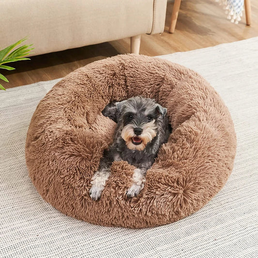 Cama antiestrés tipo donut. Reduce el estrés por su efecto abrazo y mejora el descanso desde el primer uso.