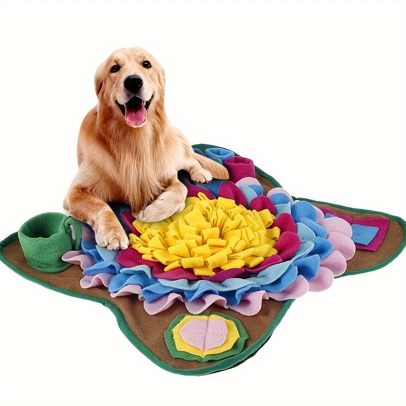 Alfombrilla de entrenamiento olfativo para perros y gatos. Educativa, alivia el estrés y promueve la alimentación lenta.