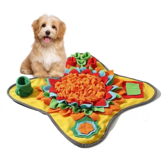 Alfombrilla de entrenamiento olfativo para perros y gatos. Educativa, alivia el estrés y promueve la alimentación lenta.