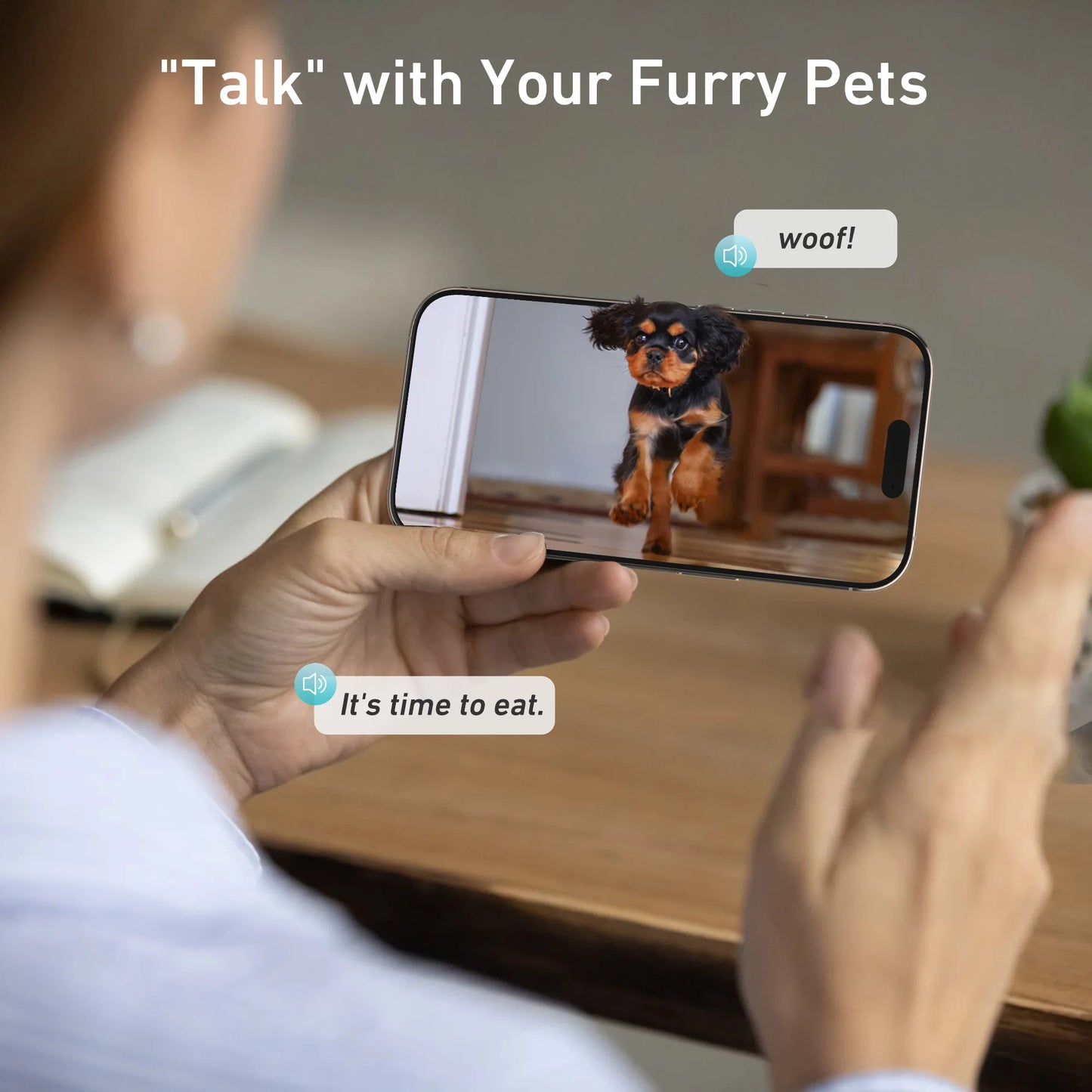 Comedero automático para perros y gatos de 8 litros con cámara de vídeo 1080p y WiFi 5G. Administra las comidas de tu mascota.