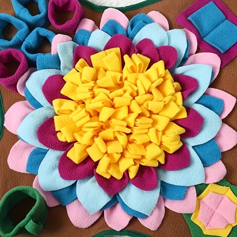 Alfombrilla de entrenamiento olfativo para perros y gatos. Educativa, alivia el estrés y promueve la alimentación lenta.